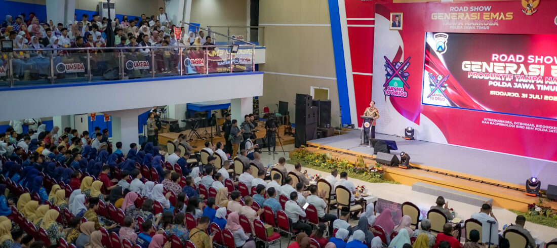 road show anti narkoba polda jatim