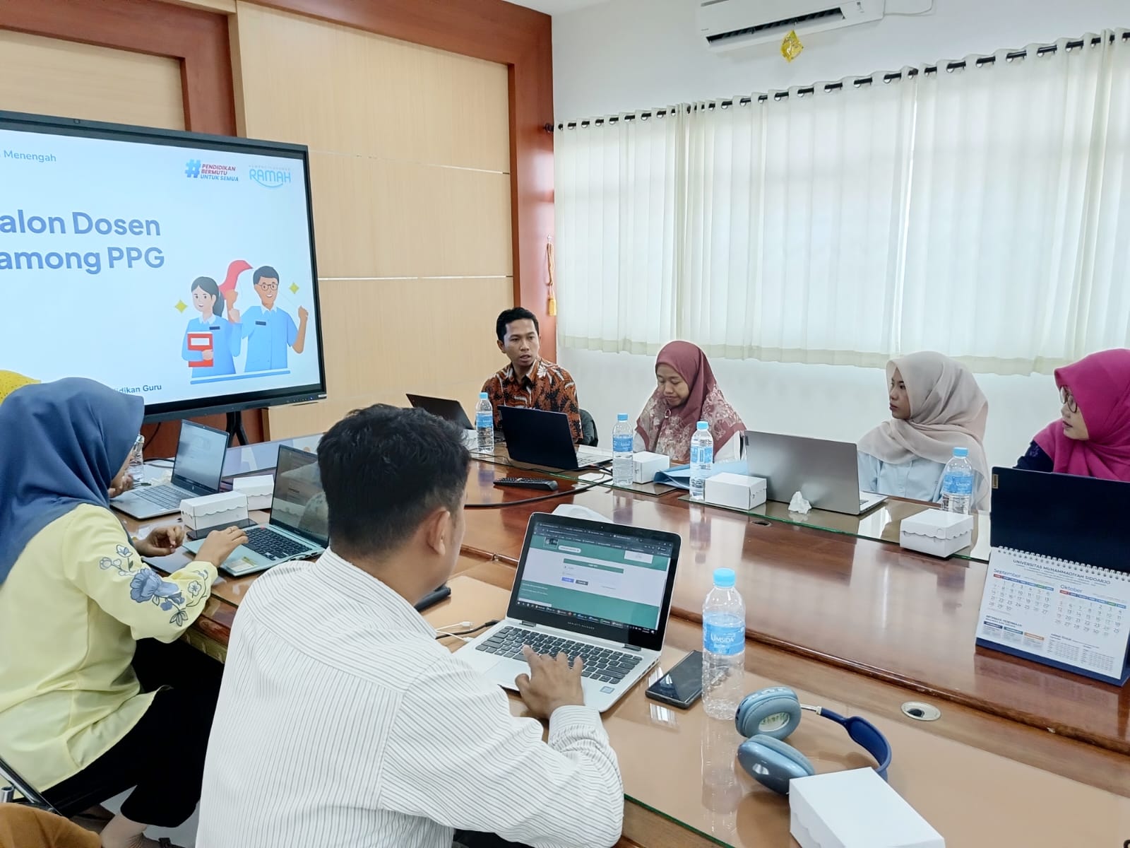 Pelatihan Calon Dosen dan Guru Pamong