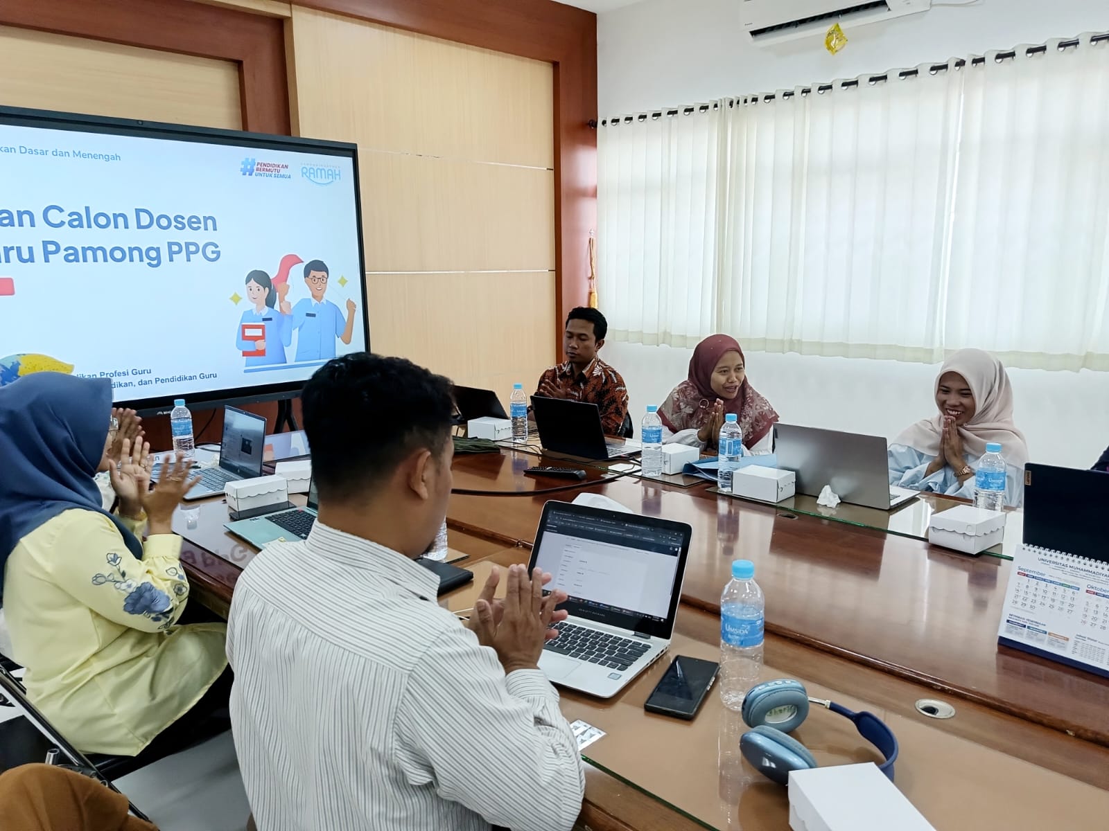 Pelatihan Calon Dosen dan Guru Pamong